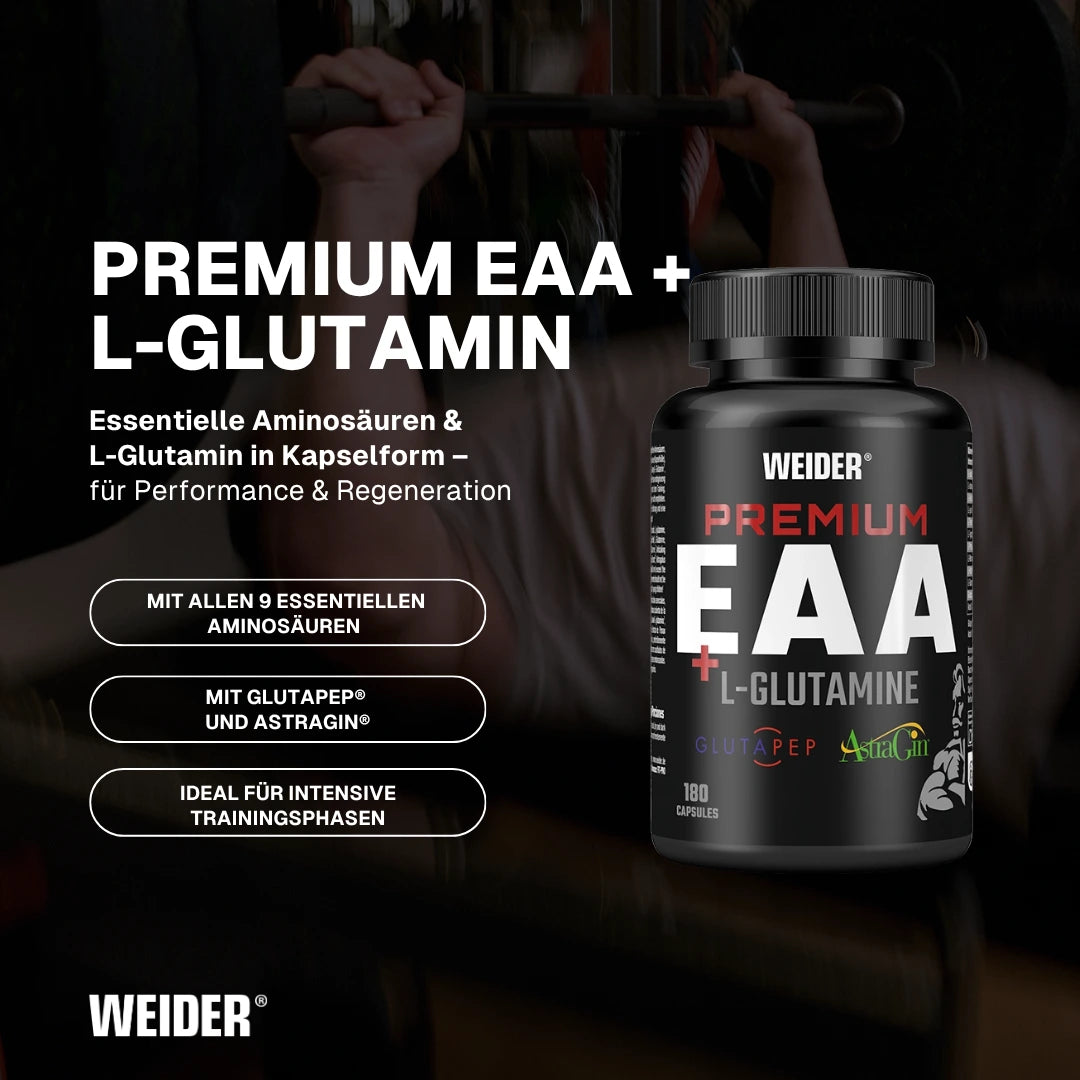 Premium EAA + L-Glutammina capsule