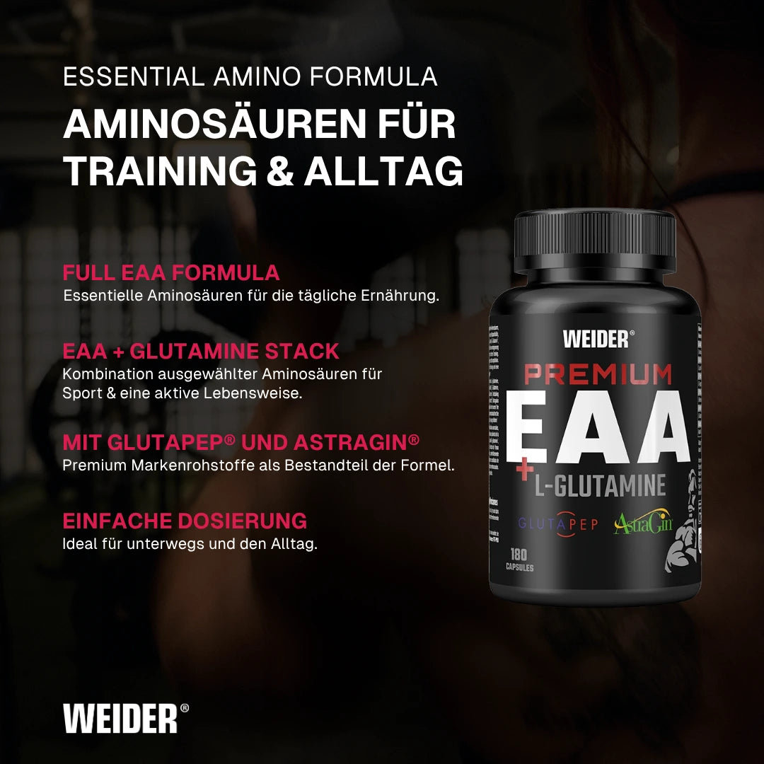 Premium EAA + L-Glutammina capsule